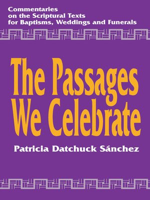 cover image of The Passages We Celebrate